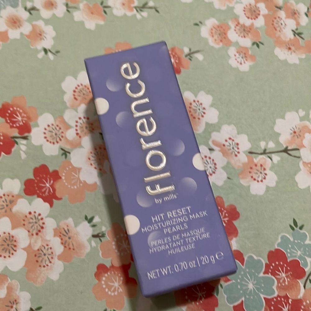 NEW florence Hit Reset Moisturizing Mask Pearls .70 oz